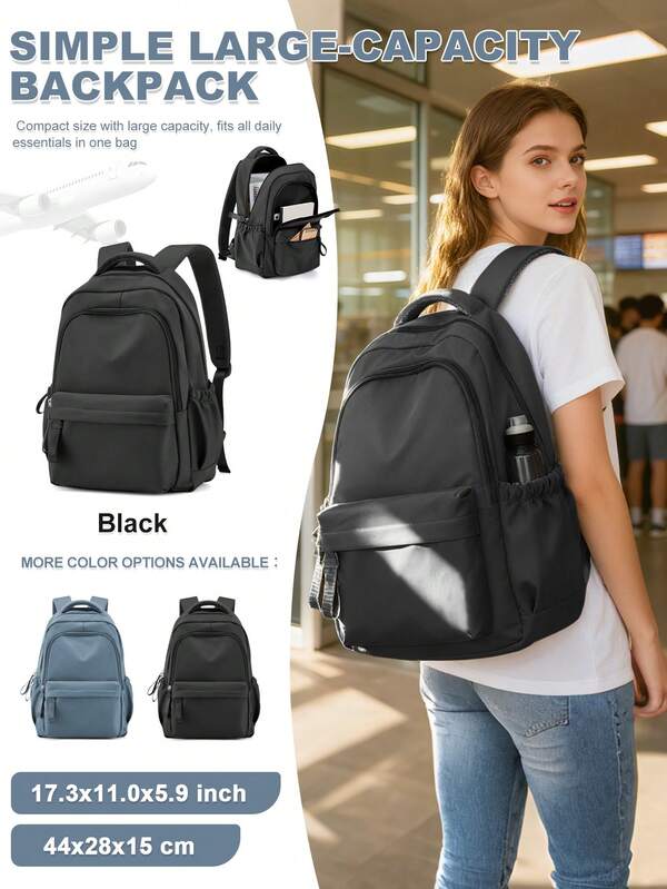 Ritter College Schulrucksack für Herren Damen 15,6 Zoll Laptop Rucksack Diebstahlschutz Reise Tagesrucksack Groß Grundschule Mittlere Schule Oberschule Büchertaschen für Teenager Mädchen Jungen Studenten - Mittel, Lässig Rucksäcke für Jungen und Mädchen, Laptop Rucksäcke