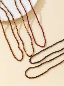 Bộ 5 dây chuyền, vòng tay, dây chuyền body, phụ kiện thời trang cho nữ - mai rùa - Xem 3