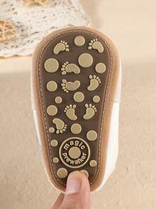 3-6/7-9/12个月婴儿鞋，春秋季软底休闲幼儿鞋，适合0-1岁男孩和女孩 - 白色 - 查看 7