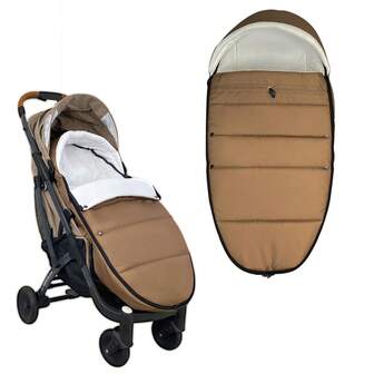 1 pieza Cubierta universal para los pies del cochecito de bebé, gruesa, a prueba de viento, impermeable y cálida para el invierno