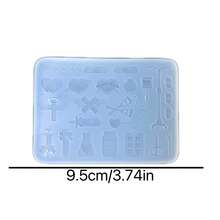 树脂铸造模具，硅胶模具配件，树脂液体模具，树脂钥匙扣硅胶模具，树脂模具 - 矽膠 - 查看 4