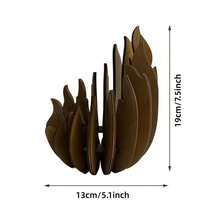 1pc Elegant Modern Minimalist Candleholder - Wooden Table Centerpiece, Natural Wood Grain, Candlelight Accent For Living Room, Dining Table, Wedding, Party Decor - Home Decoration Gift Idea, Candle Holder Decor, Ambient Lighting, Sleek Design, Handcrafted Elegance - Original Wood Color - View 13