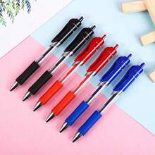 Un set de 36 piezas, 12 piezas de cada uno en 3 colores K35 Bolígrafo de gel de prensa, bolígrafo de bola, bolígrafo de firma, artículos de papelería en caja, al por mayor para estudiantes, exámenes, balas de 0.5 mm, suministros de estudio de secado rápido, suministros de oficina, regalos de campus