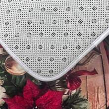 3 Pcs Winter Snowman Snowflake Christmas Kitchen Rugs And Mats Set Kitchen Floor Mats Seasonal Decor Anti Xmas Tree Buffalo Plaid Cushion Case Bathroom Rug For Indoor Holiday Decoration Kitchen Rug - Baby Blue - View 7