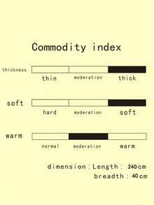1条女士时尚韩版格子围巾，秋冬季保暖时尚流苏学生围巾，加厚长围巾，男女情侣披肩，连衣裙 - 白色 - 查看 4