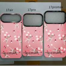 Gradiente personalizado láser, lentes negros con marco grande, efecto camaleón en la parte trasera, 17, 17 Pro, 17 Pro Max [520005] - Luz de luna blanca - Ver 5