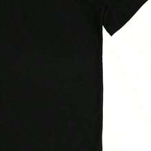 Men's Casual Plus Size T-Shirt, Round Neck Short Sleeve With 100 Percent Cotton, Homies Cartoon Characters Print, Summer - màu đen - Xem 3