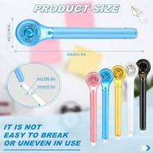 10 Bolgrafos de Corrector de Cinta para Corregir, Cinta Correctora Blanca, Correccin Tape, Suministros para Escuela Oficina, 5 mmx 6 - Color brillante - Ver 3