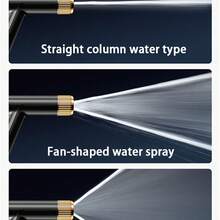 1pc High Pressure Car Wash Water Gun, Plastic One-Button Strong Water Pressure Sprayer For Car And Home Gardening