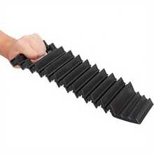 Multi-Functional Portable Rubber Anti-Slip Pad - Suitable For Ice, Mud, Sand And Crushed Stones; Outdoor Tire Swamp And Desert Rescue Board, Equipped With Emergency Towing Pad - Heat-Resistant/Wear-Resistant, Easy To Install, Suitable For Sedans