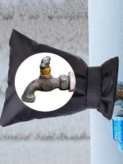 1pc Faucet Anti-Freeze Cover,Outdoor Faucet Antifreeze Cover, Faucet Cover, Protect The Faucet From Freezing