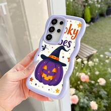 Halloween Pumpkin Design Phone Case Lightweight Shockproof Non-Yellowing Compatible with iPhone 17 Pro Max 16 Pro Max 14 13 12 11 XS Max XR X