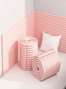 1 Roll, 3D Wall Panels (7.87x78.74) Inches, Tatami Soft Padding Bumper, NBR Rubber Material Wallpaper, Paper Headboard Cushion, Children's Room Wall Sticker, Bedside Wall Wrap Self-Adhesive Wall Sticker, Can Be Cut Freely, Home Decor Background, Wall Decor Sound Insulation Thickened Wall, Room Decor, Waterproof, Moisture-Proof, Dust-Proof, Anti-Collision Sticker