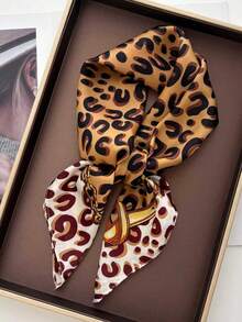 Yellow Chain Leopard Print