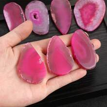 5/10/15/20 Stück Achat Licht Tisch Scheiben, Heilkristalle Geoden Steine, asymmetrische Heim Dekoration Schmuckherstellung, elegantes Grau, für Balance und Harmonie, Glück und spirituelle Energie