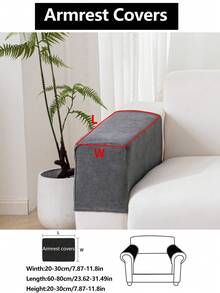 1 szt. Elastyczny pokrowiec na sofę, antypoślizgowy, z szenili, zakrywający całe siedzisko, odpowiedni na każdą porę roku, pogrubiony materiał, nadający się do prania w pralce, pyłoszczelny, przyjazny dla zwierząt, dekoracja do sypialni, biura, salonu, pasuje do sof w kształcie litery L i kanap 1/2/3/4-osobowych, jasnoszary