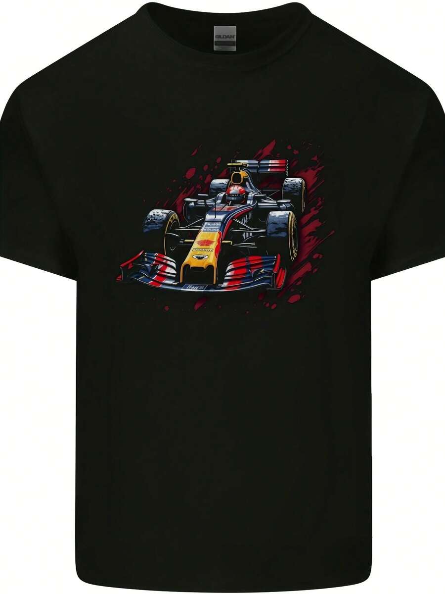Motorsports Car Formula Kids T-Shirt Childrens - Style 16 - View 1