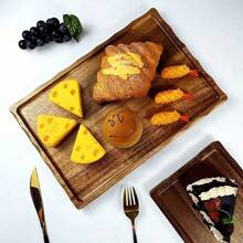 1 Stück neue gemusterte Obstplatte, Cupcake-Tablett, rechteckiges Aufbewahrungstablett, Haushaltsgut, Weihnachtsgeschenk, Feiertags-Dekoration, wiederverwendbare quadratische Party-Platte, geeignet für Gemüse, Snacks, Obst, Kekse, Desserts, verwendbar für Neujahr, Valentinstag, Erntedankfest