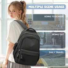 Ritter College Schulrucksack für Herren Damen 15,6 Zoll Laptop Rucksack Diebstahlschutz Reise Tagesrucksack Groß Grundschule Mittlere Schule Oberschule Büchertaschen für Teenager Mädchen Jungen Studenten - Mittel, Lässig Rucksäcke für Jungen und Mädchen, Laptop Rucksäcke