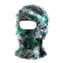 1 Miếng Đúng mốt Không giới tính Dệt kim ấm Mũ Beanies Mũ nồi Mũ Với Một Lỗ - xanh quân đội - Xem 16