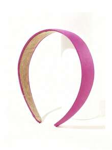 1pc Women's Solid Color Fabric Decorative Headband, Elegant Wide Solid Color Headpiece, Casual Versatile Hair Accessory For Women, Suitable For Daily Wear And Home Use ,Hair Hoop Hairband For Women Head Accessories - Multicolor - View 7