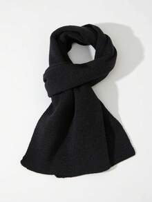 1 Stück Weihnachtsstil Kinderschal, unisex Y2K warm & atmungsaktiv modischer vielseitiger Strickschal, geeignet für Herbst/Winter Alltagskleidung