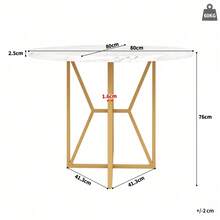 Dining Tables - Gold - View 7