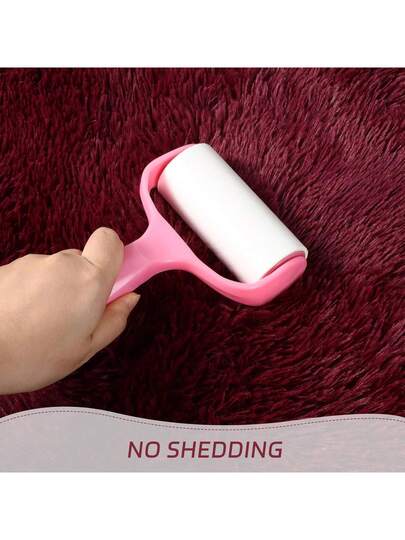 Moderne Indoor Shaggy Vloerkleed Bedroom Living Room Dorm Home ative Polyester Fiber, Sponge Filling Lightweight Bordeaux Plush Area Rugs Super Zachte Comfy Accent Festive Vloer Tapijt view 5