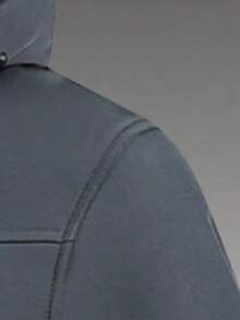 男士户外休闲防水防风保暖加厚长袖外套，秋冬款 - 灰色 - 查看 7