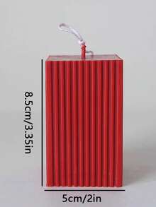 Multiple Red Colors Christmas Long Scented Candle Center Decoration, Multiple Home Decoration Candles, Wine Red Christmas Slender Candles, Suitable For Christmas Gift Decoration, Women's Gifts, Close Friend Gifts, Winter Gifts, Christmas Decorations, Christmas Gifts - Burgundy - View 14