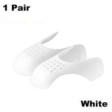 1-4双装防皱鞋垫，适用于运动鞋 – TPE透气内衬，黑白两色可选，防止鞋头开裂，保持鞋型，轻便易携，适合日常穿着