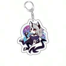 10 Stück Q-Version Hell Inn Vicki Charli Alasto süße Cartoon Acryl Schlüsselanhänger Geschenk für Freunde Geburtstag Geschenk - Weihnachtsgeschenk - perfektes Geschenk - Geschenk - Verschiedenfarbig - Übersicht 10