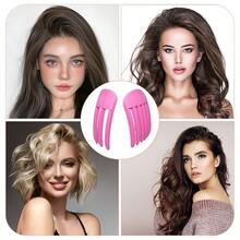 2pcs Fluffy Hair Clips, Create Voluminous Bangs And Lift Roots For Natural Messy Hairstyle