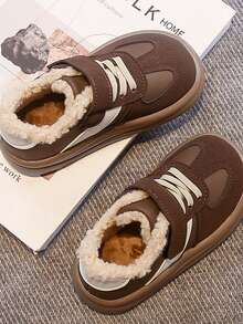 Kindersneaker mit Thermofutter, für Jungen & Mädchen, geeignet für Schule, Winterausflüge, Ferien