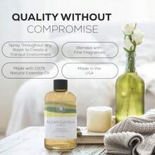 Rajanigandha Tuberose Luxury Diffuser Oil Refill And Fragrant Room Spray For Reed Diffusers Electric Machines And Oil Warmers (8.5 Fl. Oz) - 如圖 - 查看 4