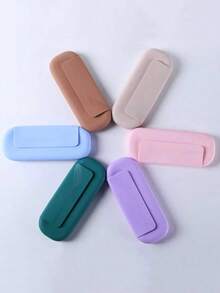 1 Piece Magnetic Silicone Cosmetic Bag, Storage Bag, Large Capacity Beauty Bag, Glasses Case, Makeup Brush Storage Bag, Blush And Eyeshadow Brush Tube, Splash-Proof, Moisture-Proof, Mold-Proof, Dust-Proof, Portable Travel Beauty Tool Bag, Suitable For Home, Commuting, And Traveling.,Christmas Gifts,Pouch,Travel,Gifts For Women,Women's Necessaire,Travel Essential,Pouch,Clutch / Small Handbag,Necessaire,Makeup Organizer,Makeup Organize,Pouch,Brush Holder,Mini Pouch,Large Capacity Pouch