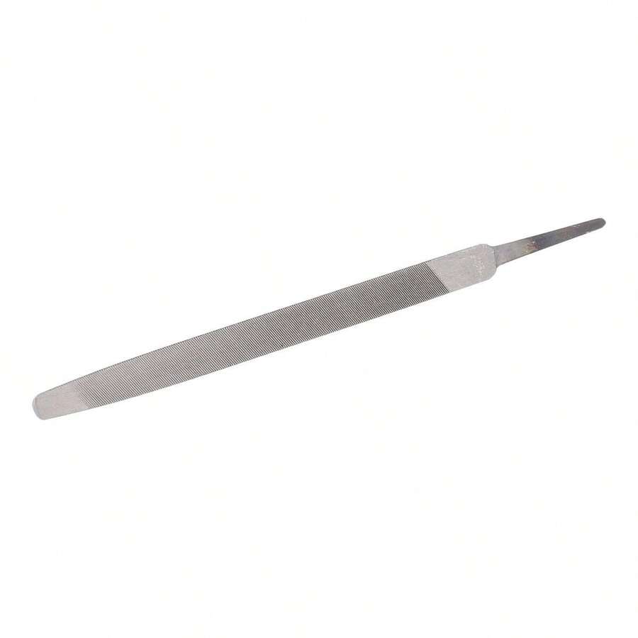 Lima Triangular Pesada 6" FUMETAX | Herramienta Compacta para Afilado de Sierras, Ángulos Internos y Desbaste de Esquinas | Metal, Bricolaje y Taller SW-6303101 - Plateado - Ver 1
