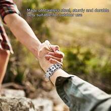 Herramienta Multifuncional de Acero Inoxidable, 29 en 1, Pulsera portátil Punk (Blanco)(default) - Tipo 1 - Ver 4