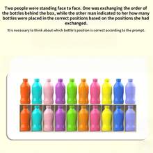 21pcs Colorful Bottle Matching Game Set - For Teens, Enhances Memory & Logic Skills, Fun Bottle Guessing Challenge, Ideal For Halloween Or Birthday Gift, Includes Colored Bottles & Matching Cards, Game | Playful Design - Multicolor - View 8