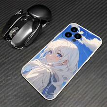 Funda protectora de teléfono de anime para iPhone 16ProMax/16Pro/16Plus/16/15ProMax/15Pro/15Plus/15/14ProMax/14Pro/14Plus/14/13ProMax/13Pro/13Mini/13/12ProMax/12Pro/12Mini/12/11ProMax/11Pro/11/XR, impresión genial de cómics y dibujos animados encantadores [GC605]. - Color mixto 1 - Ver 4