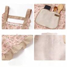 Stylish Princess Apron, Suitable For Women, Kitchen Work, Cooking, Wipe Hands Apron - Multicolor - View 7