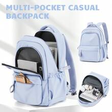 Ritter College Schulrucksack für Herren Damen 15,6 Zoll Laptop Rucksack Diebstahlschutz Reise Tagesrucksack Groß Grundschule Mittlere Schule Oberschule Büchertaschen für Teenager Mädchen Jungen Studenten - Mittel, Lässig Rucksäcke für Jungen und Mädchen, Laptop Rucksäcke