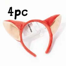 1PC/2PCS Cute Animal Anime Rabbit Fox Ear Headband Hair Hoops Cosplay Headbands Headwear Hair Accessories Hairband - Multicolor - View 16