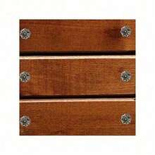 Acrylic Cabinet Knobs, Clear Pumpkin Dresser Knobs Antique Vintage Decorative DIY Handles Pulls For Wardrobe, Closet, Drawers, Kitchen Furniture Or Kids Room With 3 Sized Screws