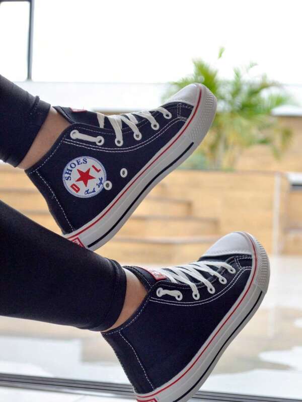 Bota  Desportivo    Amarrar  Ilhó  Bordado    Casa