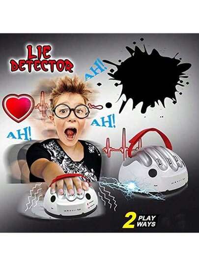 1 caja Juego de detector de mentiras mini mejorado, juguete de fiesta divertido y novedoso (pilas no incluidas, juguete, Navidad, alivio del estrés, calendario de adviento, juguetes para niñas, juegos, juguetes para niños, alivio del estrés, Kpop, regalo de Navidad, regalo de Año Nuevo)