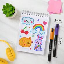 Marcadores Acrlicos, 10 Piezas, Punta Fina de 5 mm, con Agitador Interno. Tinta Permanente para Manualidades: Vidrio, Madera, Tela, Piedra, Plstico, Papel. Secado Rpido y Colores Vivos - inicial - Ver 7