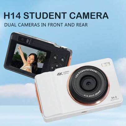 4K Action Camera | 4K Ultra HD Action Camera, Portable, Auto Focus, Easy Photo & Video Capture, Rechargeable Li-Ion Battery, USB Charging, Ideal Holiday Gift, Includes 32GB Memory Card, Compact Camera Design, LCD Display