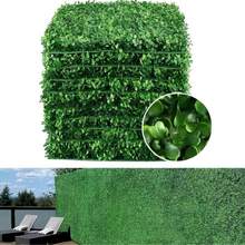 10 Artificial Wall Panels English Wall 25x25cm - Green - View 7