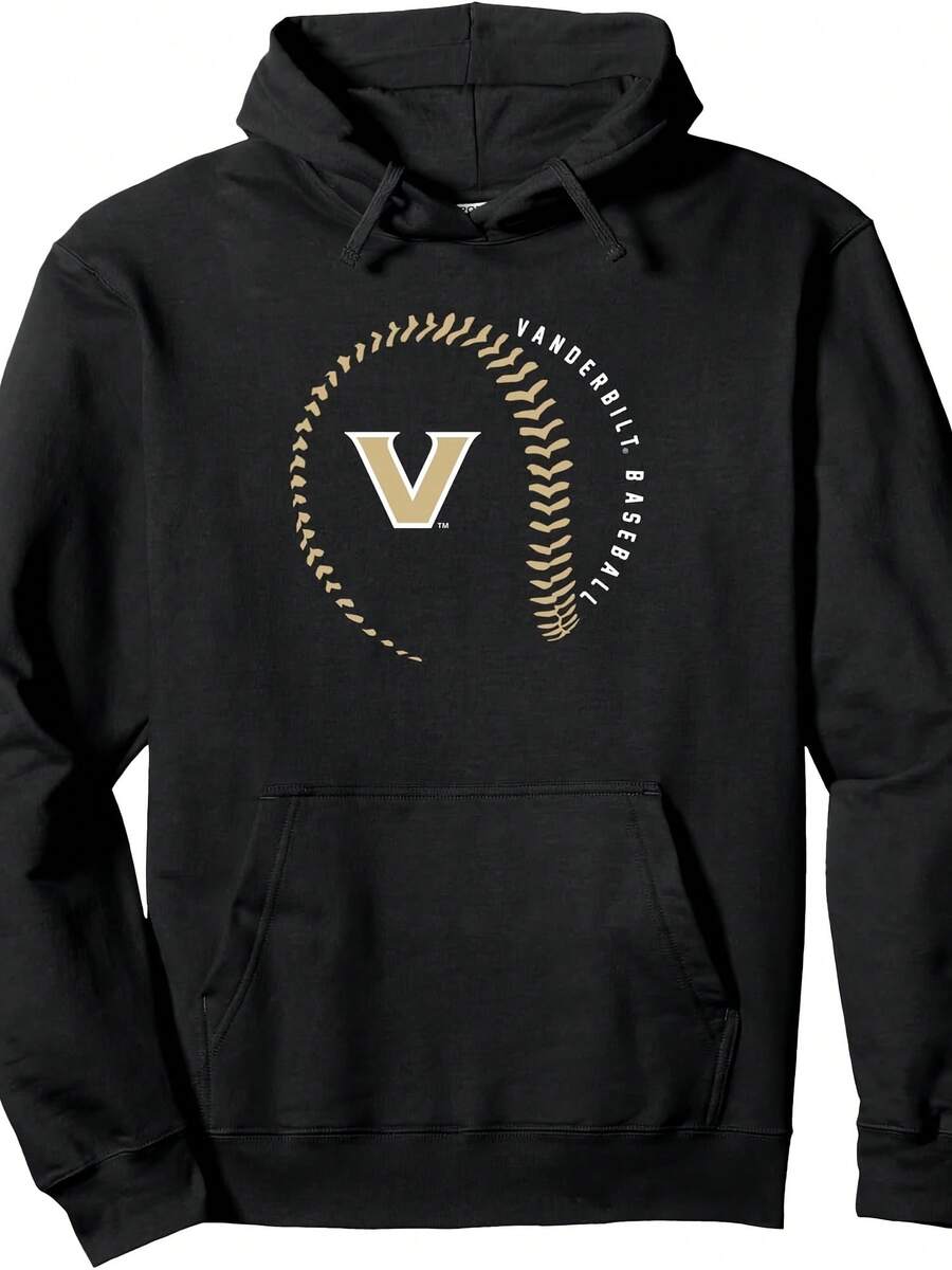 Vanderbilt Commodores Baseball Homerun Officially Licensed Pullover Hoodie - 款式19 - 查看 1